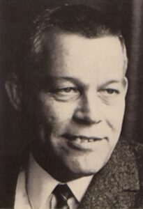 Chordirektor Franz Anfang, Leiter des Quartettvereins &sbquo;Rheingold&lsquo; M&uuml;nster 1919 von 1949 bis 1971.